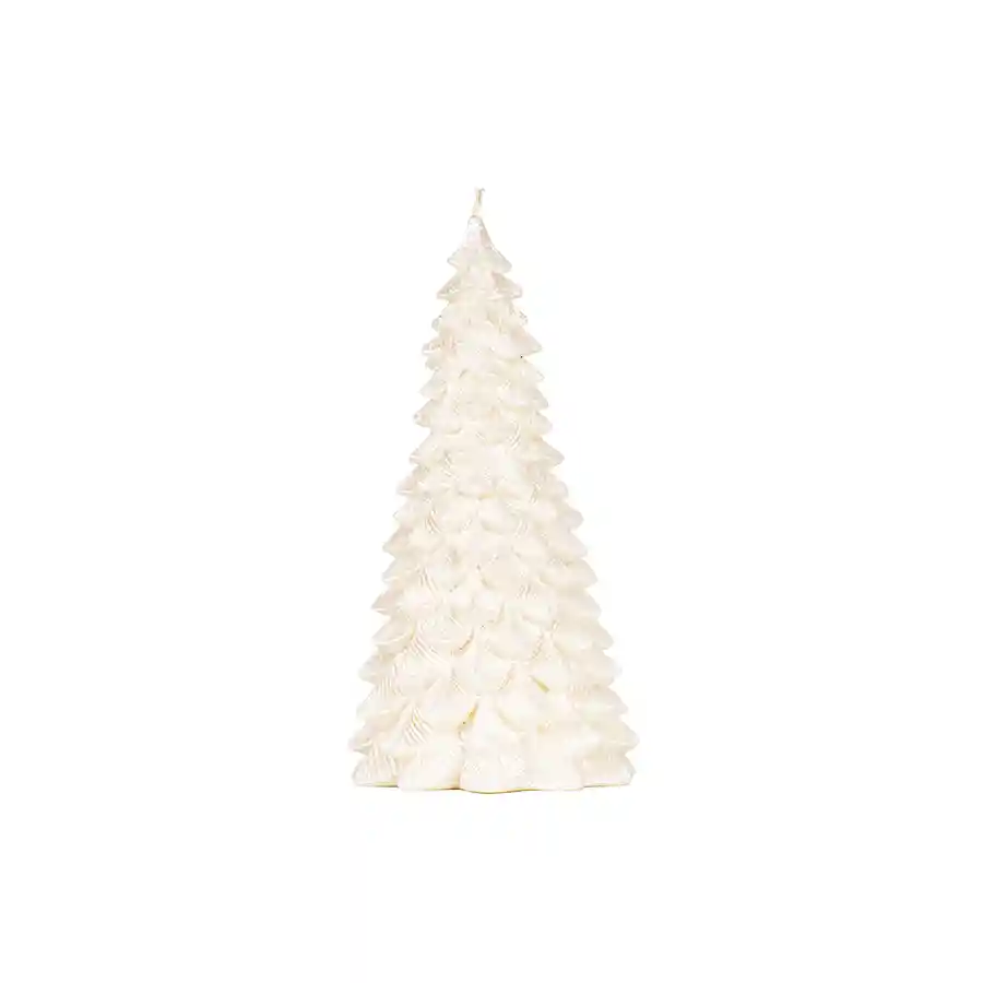 Vela Cererias Espanolas Arbol N4 12x25cm Verde Cera