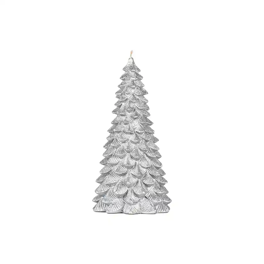Vela Cererias Espanolas Arbol N4 12x25cm Verde Cera