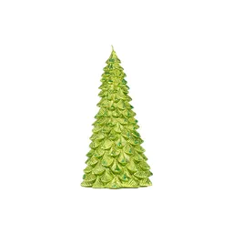 Vela Cererias Espanolas Arbol N4 12x25cm Verde Cera