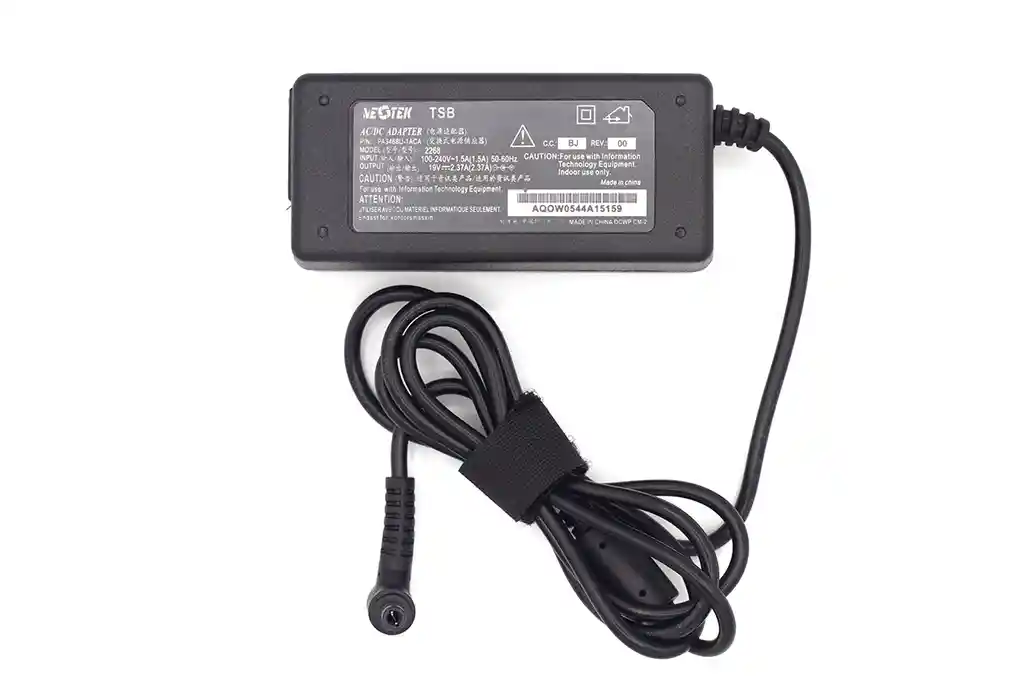 Cargador Toshiba 19v2.37a Homologado 5.5*2.5mm