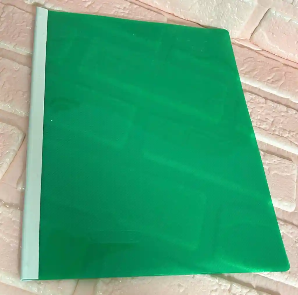 Carpeta Bisel Carta Verde Oscura