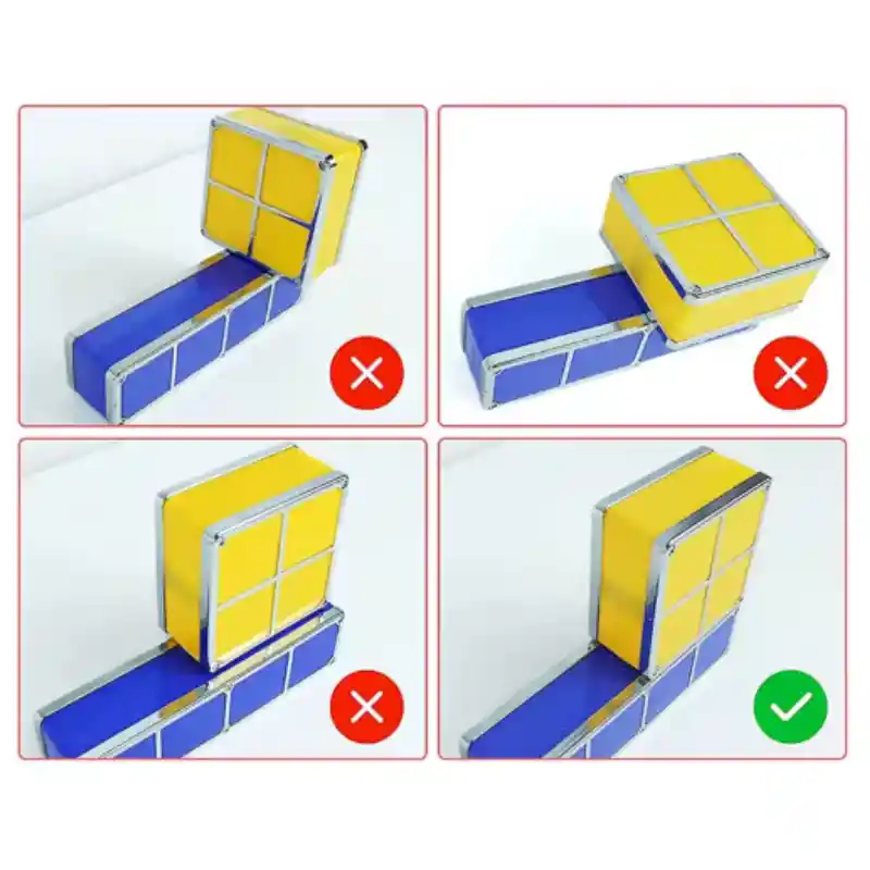 Lámpara De Mesa Led Tipo Tetris 7 Colores