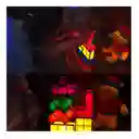 Lámpara De Mesa Led Tipo Tetris 7 Colores