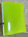 Carpeta Bisel Carta Amarilla Neon