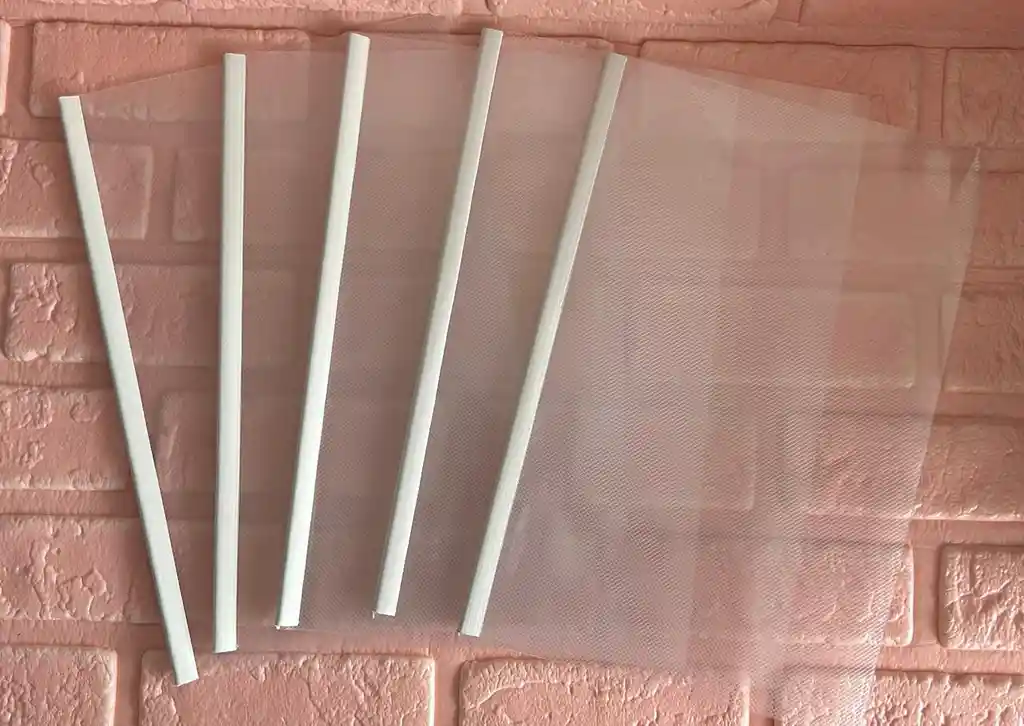 Carpeta Bisel Oficio Transparente