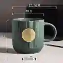 Pocillo Taza Sello Dorado Utensilio Cocina