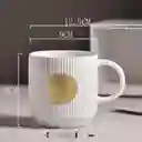 Pocillo Taza Sello Dorado Utensilio Cocina