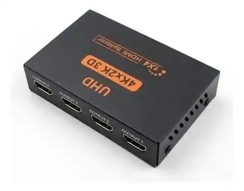 Divisor Hdmi Splitter 4k 1x4 Versión 4kx2k 3d