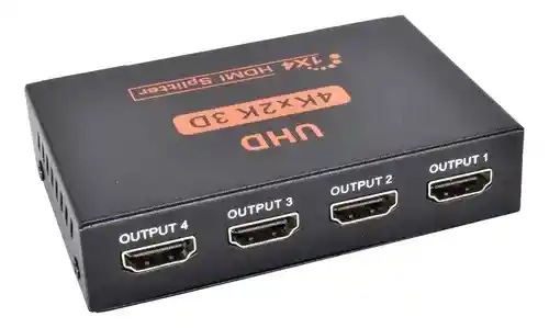 Divisor Hdmi Splitter 4k 1x4 Versión 4kx2k 3d