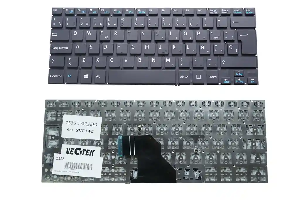 Teclado Sony Svf142 Negro