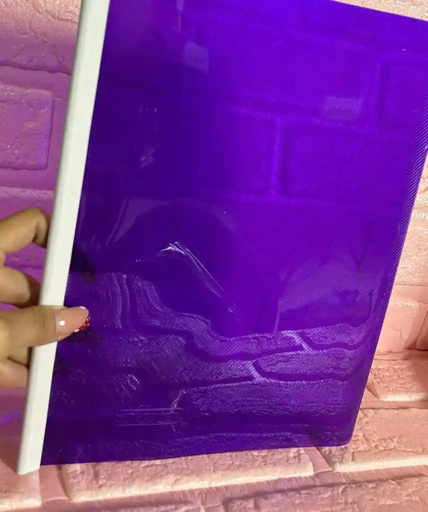 Carpeta Bisel Carta Morada