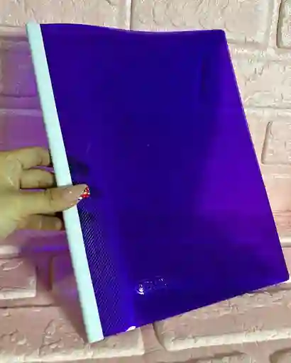 Carpeta Bisel Carta Morada