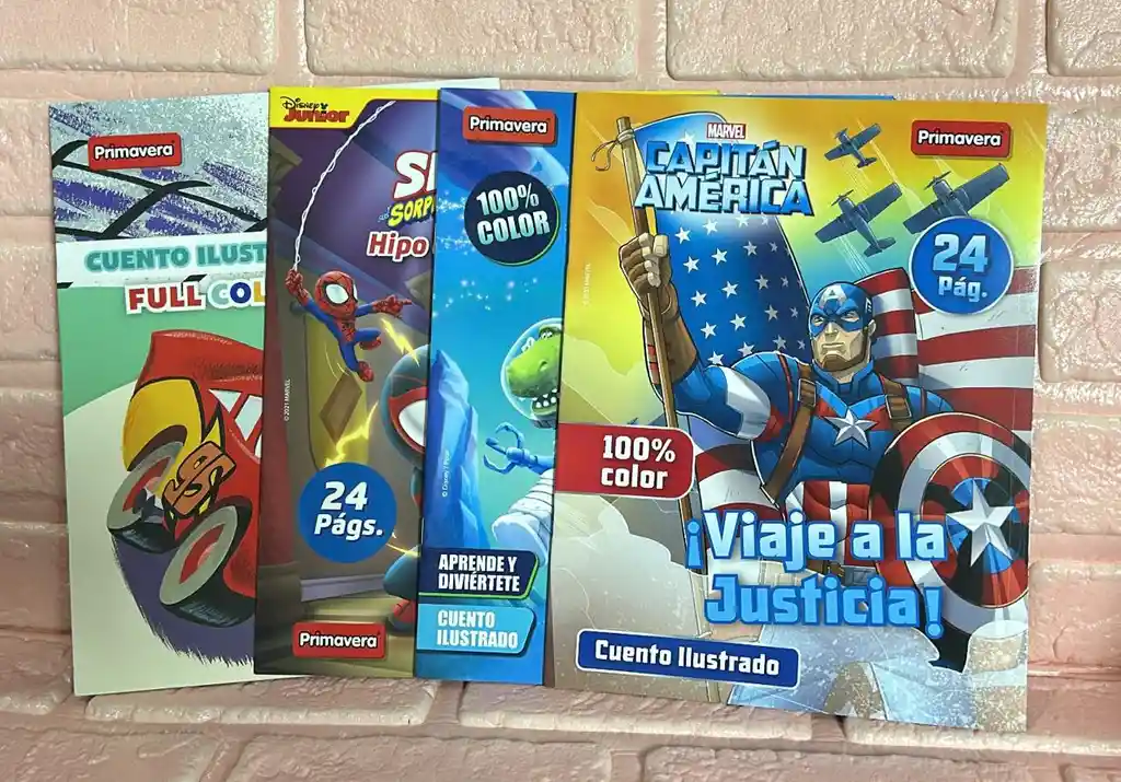 Cuentos Infantiles Primavera Niño 24 Paginas