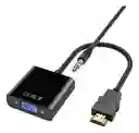 Adaptador Convertidor Cable Hdmi A Vga 1080p