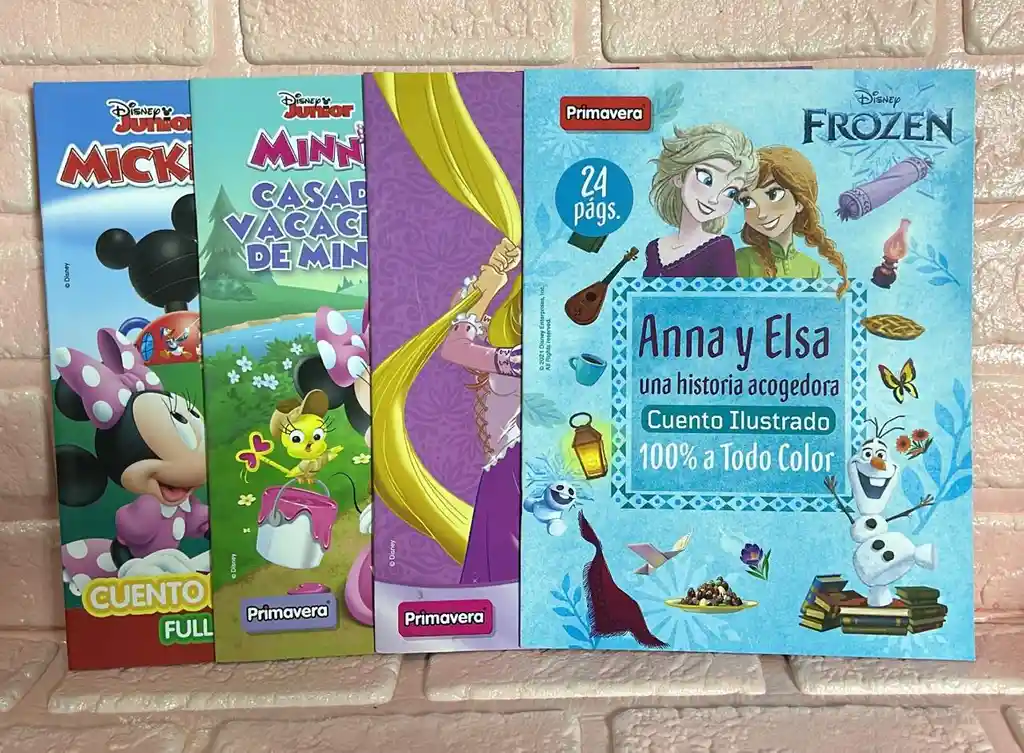 Cuentos Infantiles Primavera Niña 24 Paginas