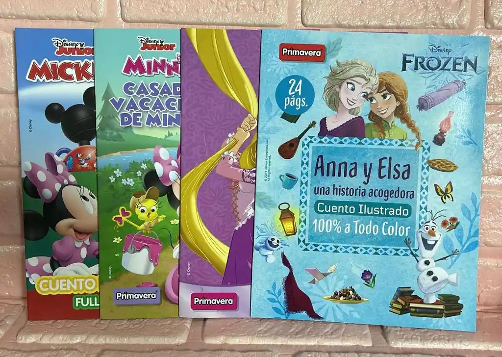 Cuentos Infantiles Primavera Niña 24 Paginas