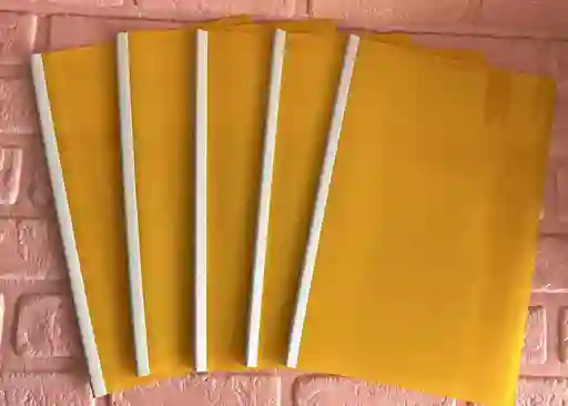 Carpeta Bisel Oficio Amarilla