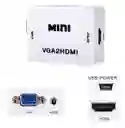 Convertidor / Adaptador Vga A Hdmi + Audio - Pc Y Portátiles