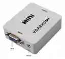 Convertidor / Adaptador Vga A Hdmi + Audio - Pc Y Portátiles