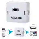 Convertidor / Adaptador Vga A Hdmi + Audio - Pc Y Portátiles