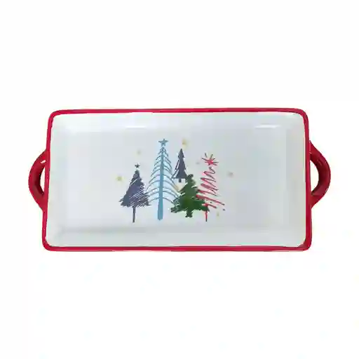 Bandeja Decorativa Expressions Arboles 32x3cm Dolomita