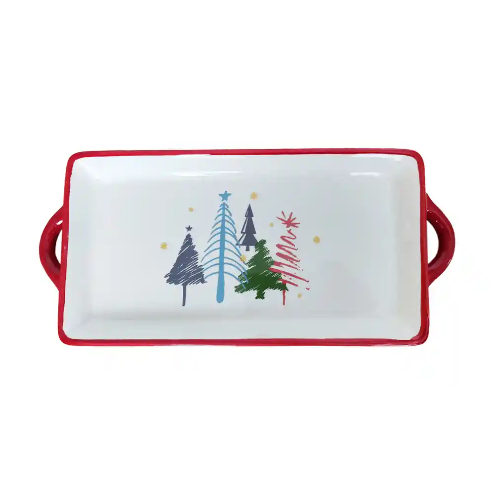 Bandeja Decorativa Expressions Arboles 32x3cm Dolomita