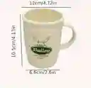 Pocillo Taza Vaso Cocina Conejo Beige