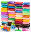 Paquete De Foamy Moldeable X 12 Colores Surtido