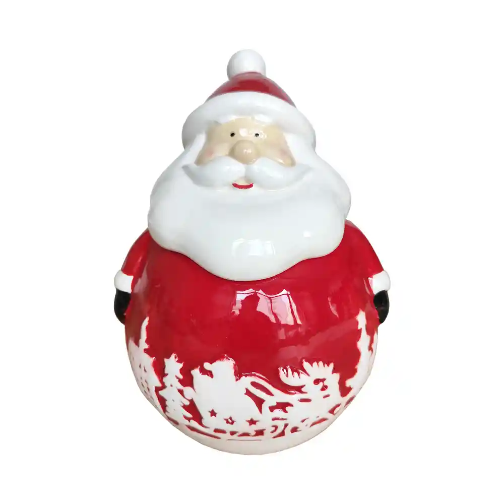 Galletero Decorativo Expressions Santa 18x16cm Dolomita