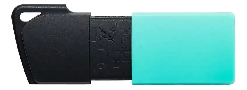 Memoria Usb 3.2 Kingston Datatraveler Exodia M 256gb Azul/negra