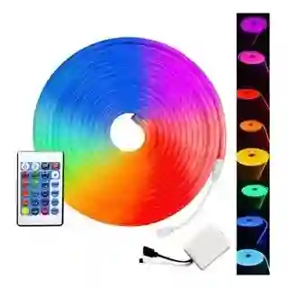Cinta Led Neon Flex + Control Bt 5m