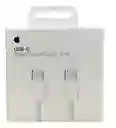 Cargador 20w Para Iphone 15/15pro/15promax + Cable 1 Metro Usb C A Usb C Para Iphone 15 60w