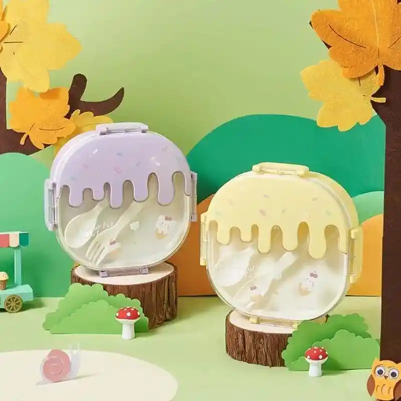Lonchera Porta Comida Termico Con Forma De Helado