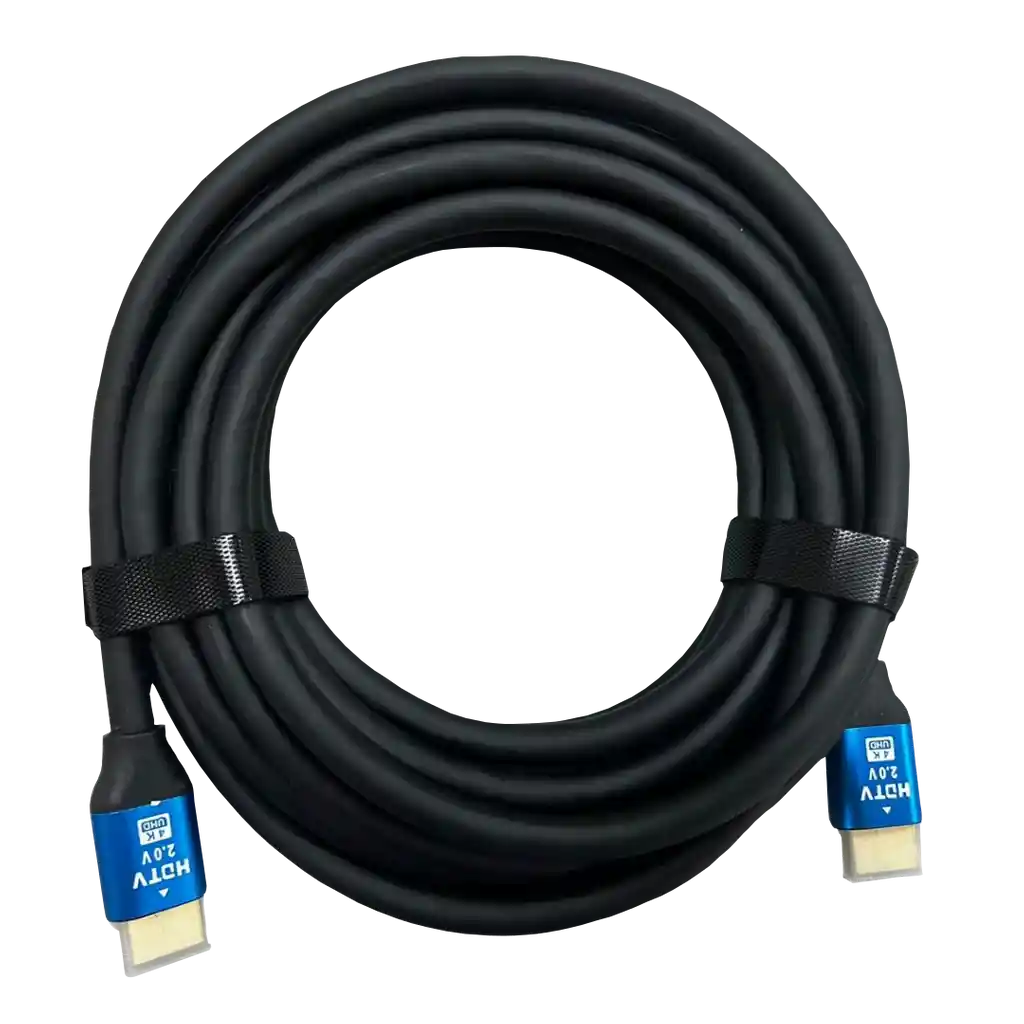 Cable Hdmi A Hdmi Redondo 4k 5 Mts