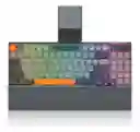Teclado Gamer Mecánico Redragon Olaf K648 Led Rgb Color Gris Inglés Internaciona