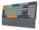 Teclado Gamer Mecánico Redragon Olaf K648 Led Rgb Color Gris Inglés Internaciona