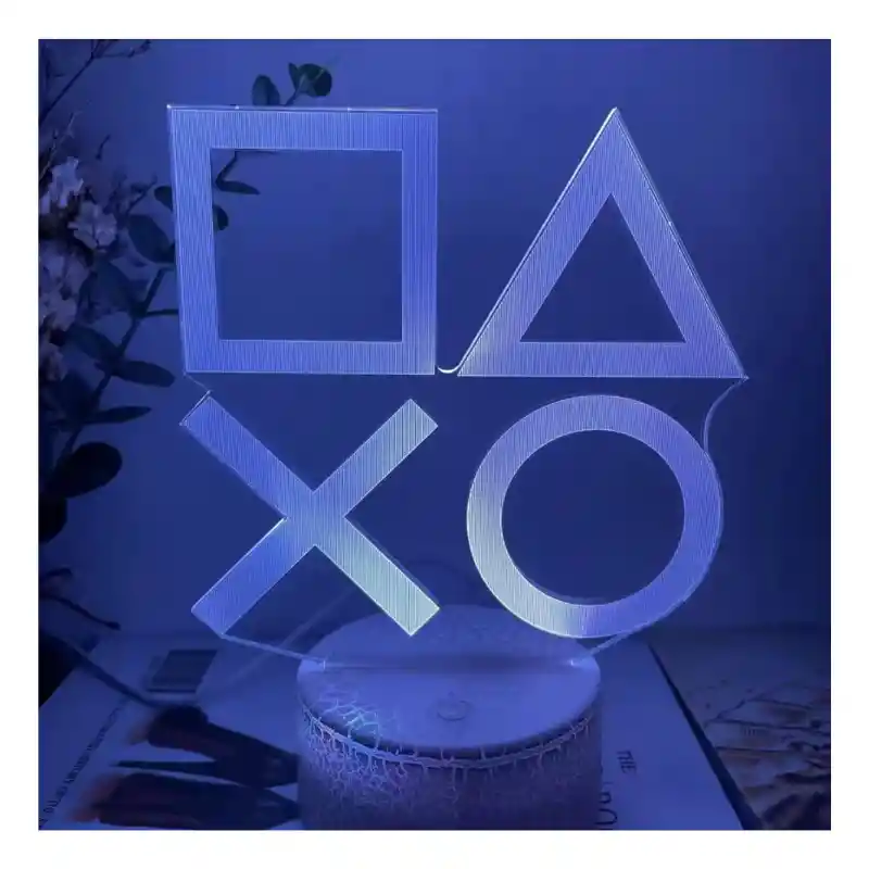 Lampara Playsatation 3d Videojuegos