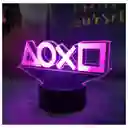 Lámpara Led Gamer Inspirada En Mando De Conso