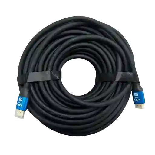 Cable Hdmi A Hdmi Redondo 4k 20 Mts