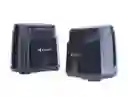Parlante Para Pc Multimedia K500 Kisonli Usb Auxiliar Negro