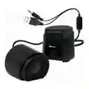 Parlante Para Pc Multimedia K500 Kisonli Usb Auxiliar Negro