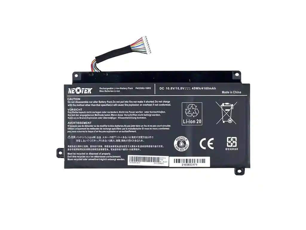 Bateria Toshiba Pa5208u