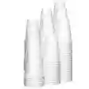 Vasos 9 Oz Blancos De Papel X 40 Unidades