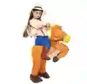 Disfraz Inflable Infantil Para Montar Pony Niño O Niña