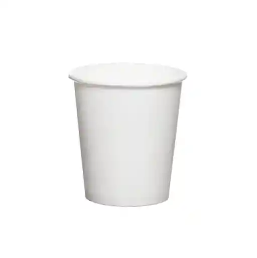 Vasos 4 Oz Blancos De Papel X 50 Unidades