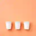 Vasos 6 Oz Blancos De Papel X 50 Unidades