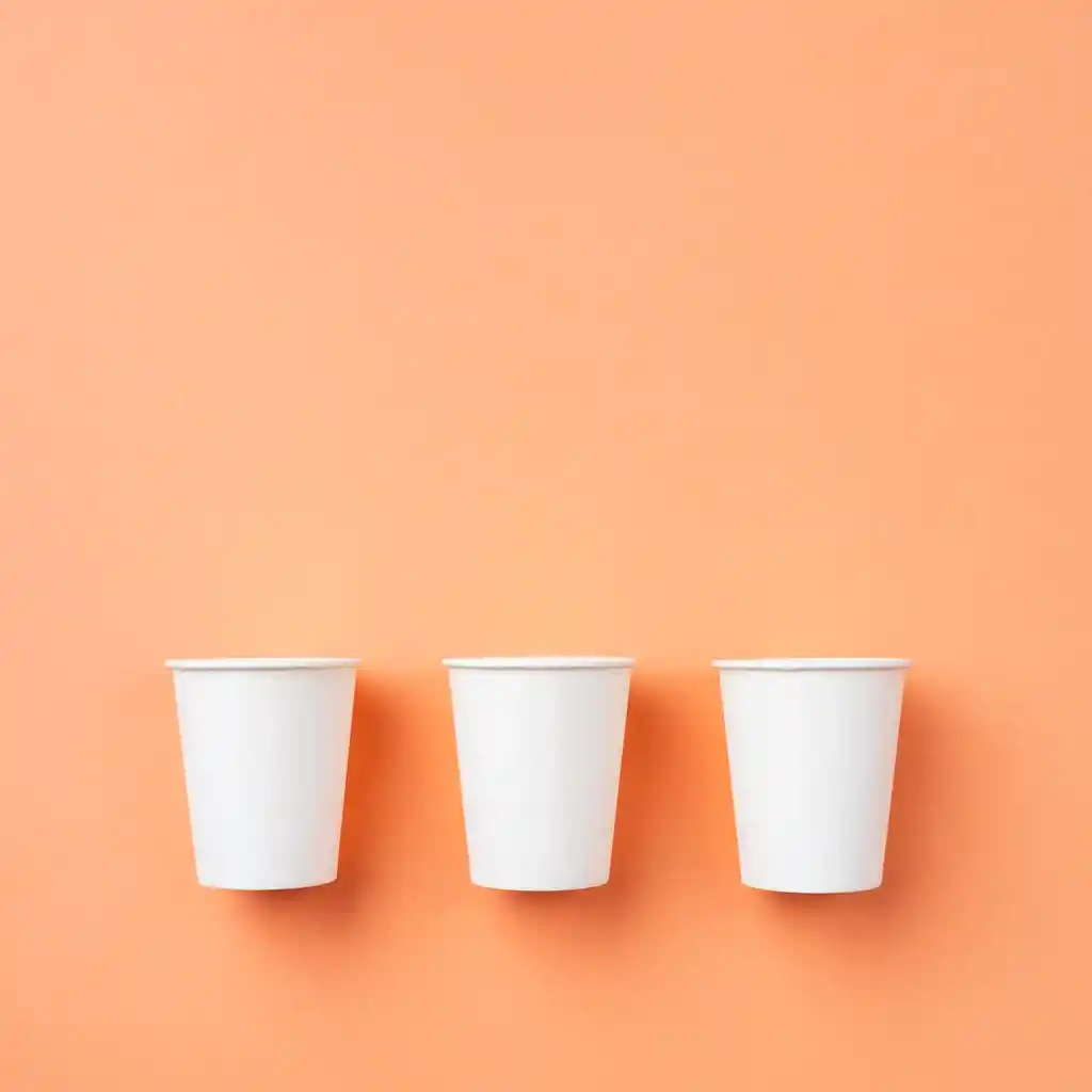 Vasos 6 Oz Blancos De Papel X 50 Unidades