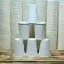 Vasos 6 Oz Blancos De Papel X 50 Unidades