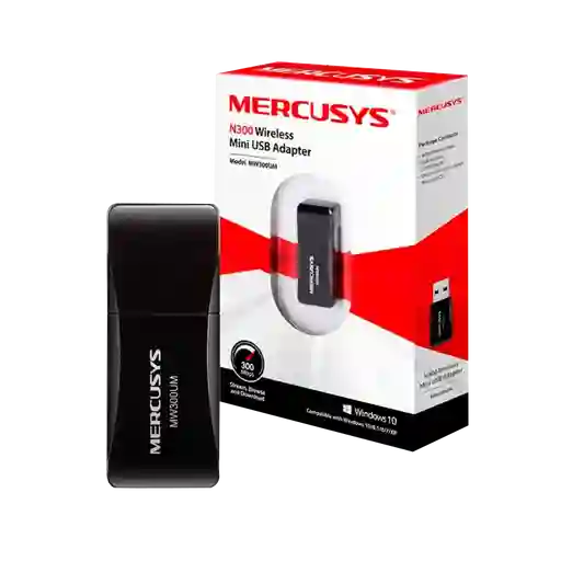 Mw300um Adaptador Mini Usb Inalambrico N300