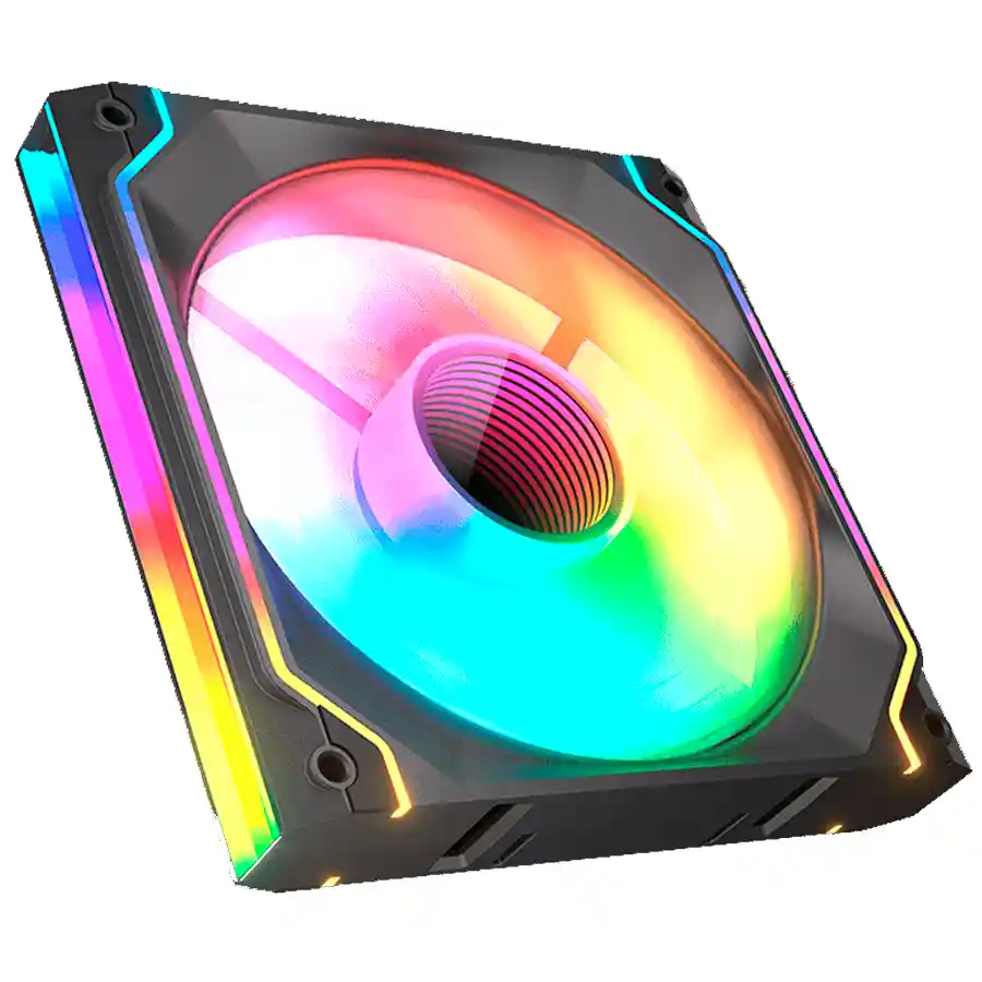 Ventilador Magnetico Cougar Sc140 Argb Negro